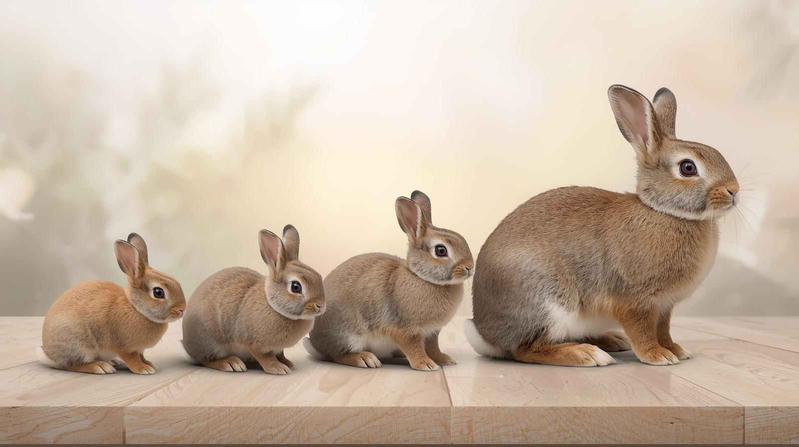 Durée de vie du lapin nain et évolution de sa taille entre le jeune âge et l’âge adulte