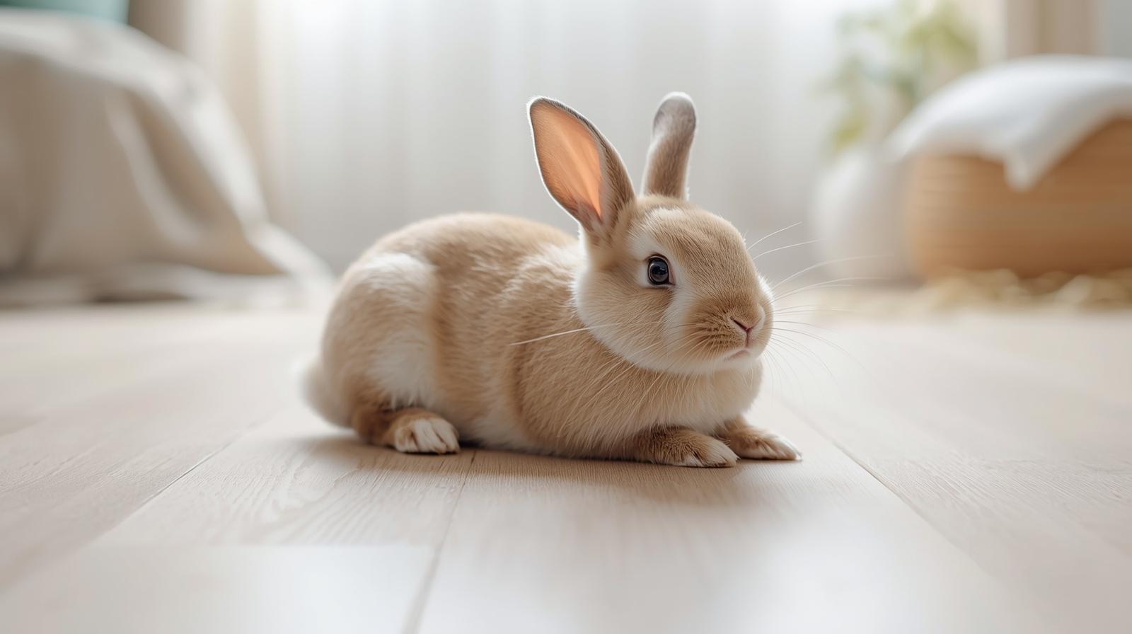 lapin-nain-animal-compagnie Lapin nain dans un environnement calme et adapté, animal de compagnie